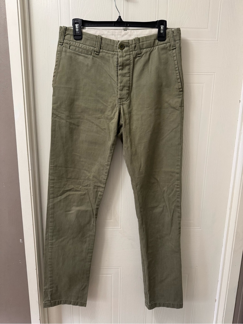 Buck Mason Olive Chino Pants